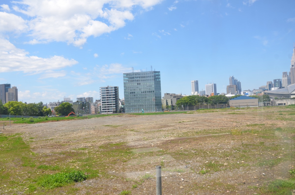 National Stadium Tokyo site in 2016
